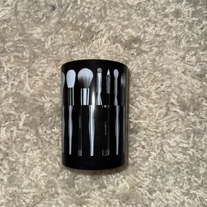 Black Makeup Brush Holder